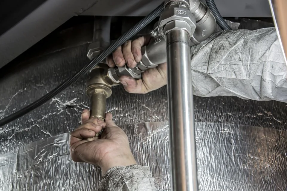Illustrative plumbing photography